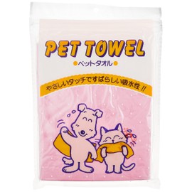 Day Striae Pet Towel Pink