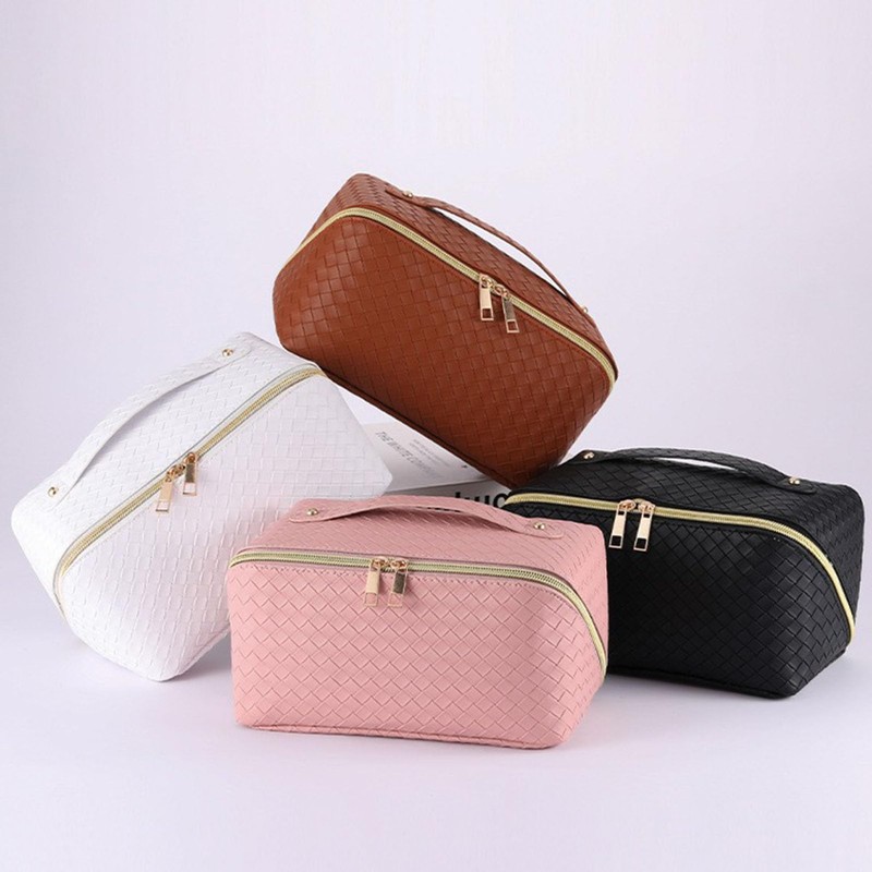 Dybker Travel Cosmetic Bag for Women, Waterproof Makeup Bags with