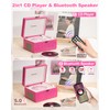 CD Player Portable for Home with Upgraded Speakers Bluetooth in/Out