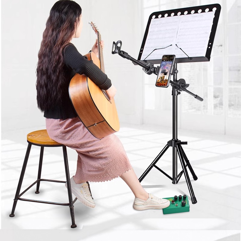 MOSKYAudio Booster/Overdrive Guitar Effect Pedal 4 Mode Switch & Level/Tone/Drive