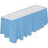 DecorRack Table Skirt, 29 in x 14 ft -BPA Free-
