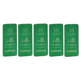 CLEAR [5 Pack] Ceramic Screen Protectors for Motorola Moto Edge 50 Fusion, Edge 50 Pro, Edge 50 Ultra, Motorola G85 - Durable Flexible Shockproof Protection Film