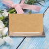 100 Pack 3x5 Kraft Blank Cardstock Paper - 80lb Heavy