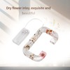 Floral Resin Letter Light Dry Flower and Alphabet Shape LED