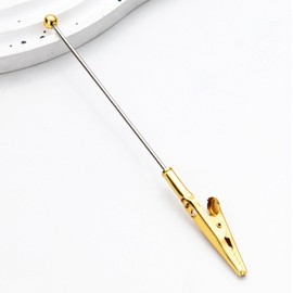 4Pcs Multicolor Metal Alligator Clips - Long Tail Photo Holder and Card Clamps | 14.1x1.2cm Memo Clips for Desk Organizing,Workspace Accessories, Office Supplies