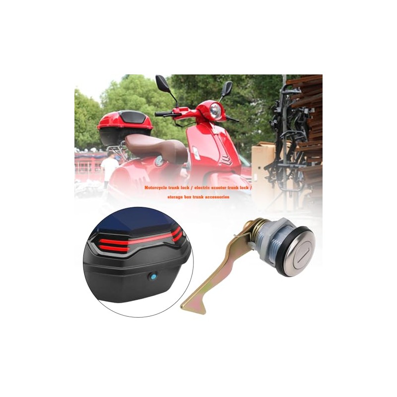 OTOTEC 1 x Motorcycle Replacement Lock Top Case Lock Suitcase