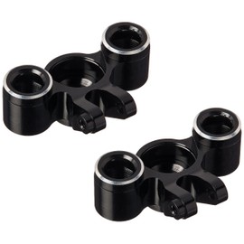 Hot Racing VXS2101 Black Aluminum Knuckles 1/16 Red Screw