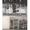 Mondazie Single-Side Gun Rack Stand, Vertical Rifle Display Holder with