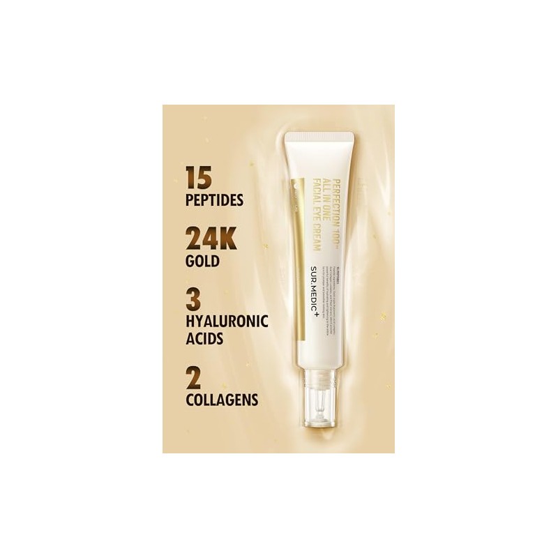 SUR.MEDIC+- Crema todo en uno 24K Gold Perfection para rostro