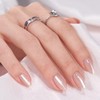 Press On Nails Almond - BTArtbox Soft Gel Fake Nail