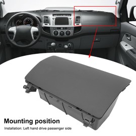Dashboard Storage Box Organizer, LHD 55042 0K020 Dashboard Interior Organizer Box Replacement for Hilux Vigo, Dashboard Storage Box Tray Organizer Interior Accessories