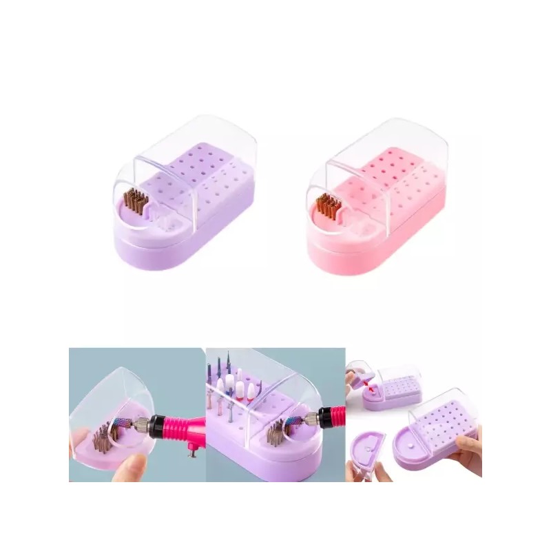 Product Detail Reference 30홀 네일 드릴 비트 보관함 연삭 헤드