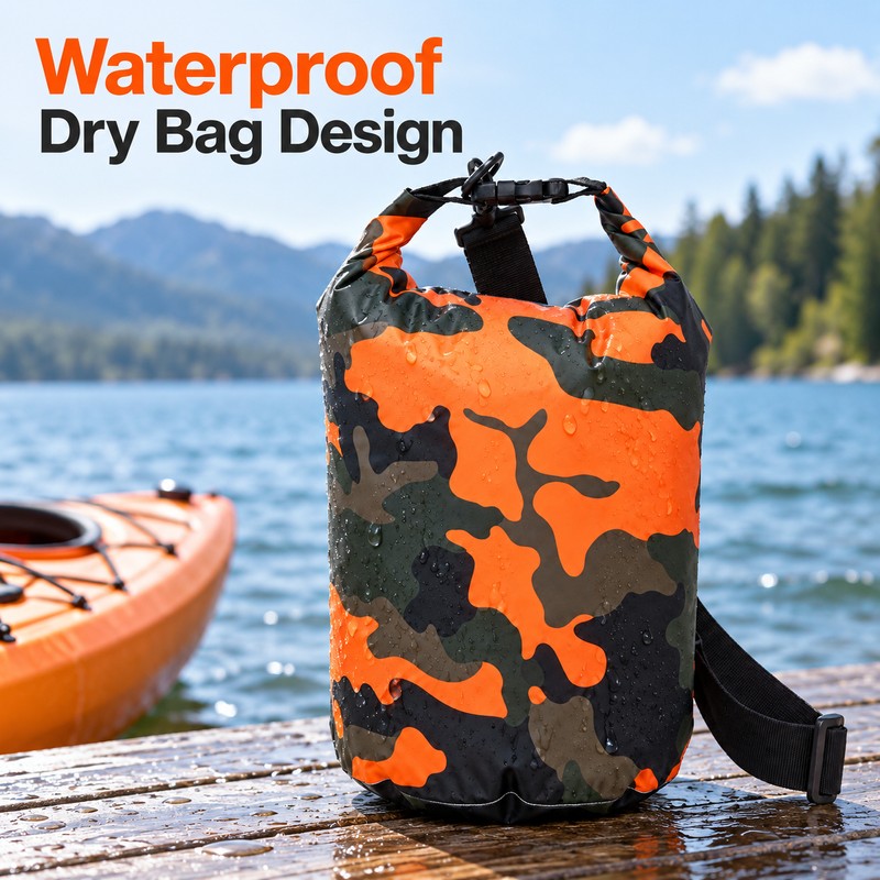 5L Waterproof Dry Bag – Portable Outdoor Storage Sack for