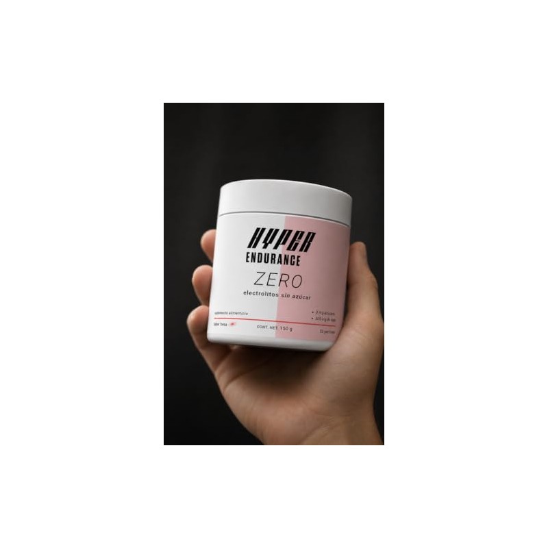 Electrolitos sin Azcar Hyper Endurance Zero, 30 porciones, 500 mg