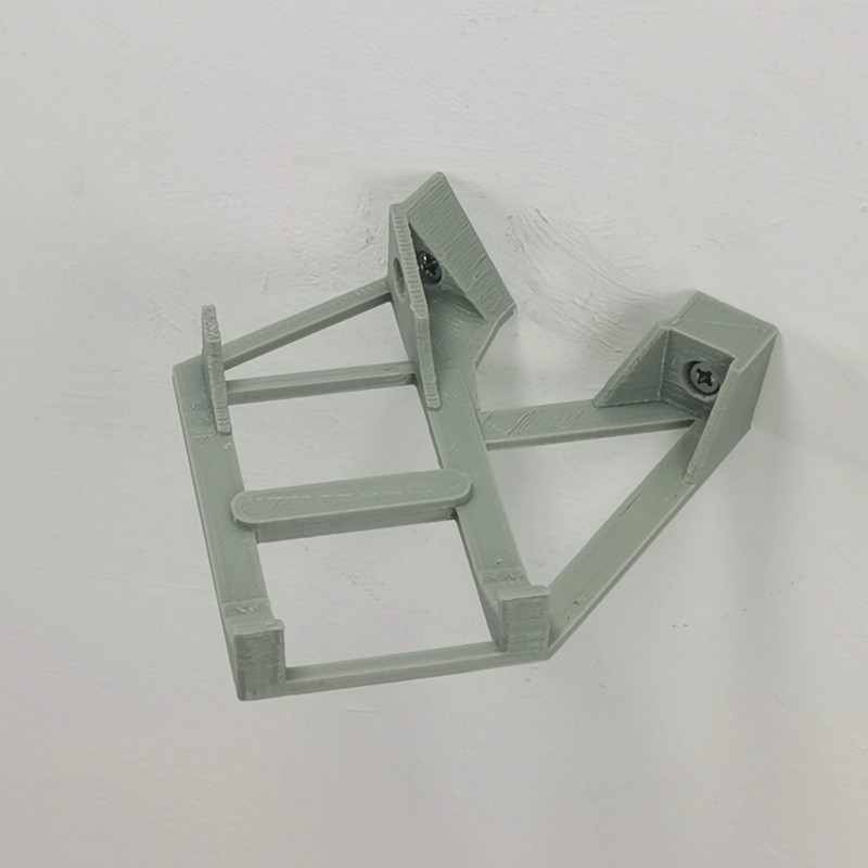 Echo Show 5 Left 45 Degree Upright Wall Mount grey