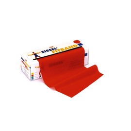 SISSEL Unisex – Erwachsene Fitband 15 cm,25 m,rot mittel, one Size