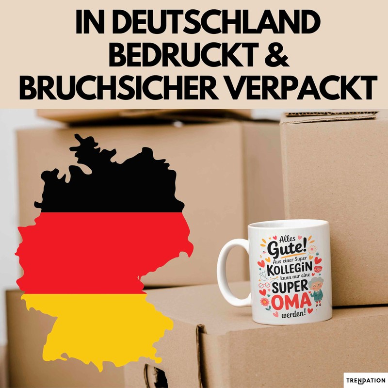 Oma Tasse Geschenkidee Beste Kollegin Oma Geschenk (Weiß)