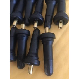 RUBBER VALVE STEM 100 PACK RUBBER TPMS VALVE STEM TIRE PRESSURE SERVICE