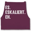 Shirtracer - Apron - Funny - Adult - It escalates