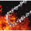 2-Pack 6 Inch Mini Chainsaw Chain, Replacement Chains for Cordless