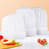 Disposable Kitchen Hygienic Chef Cook Hat 25P Large