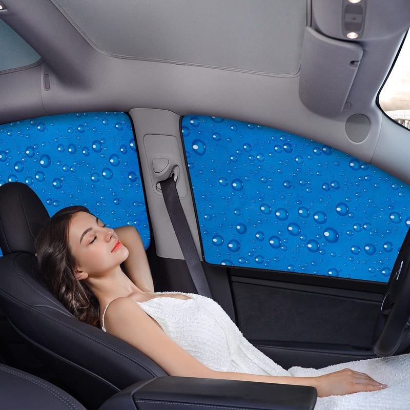 aokway Side Window Sunshade Sun Shade for Car Window Double