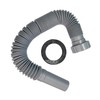 Qrity Flexible Waste Pipe, Sink Waste Pipe, Inner Diameter 45