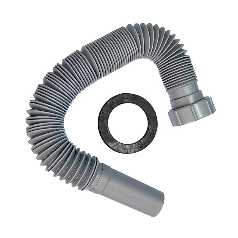 Qrity Flexible Waste Pipe, Sink Waste Pipe, Inner Diameter 45