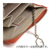 Takeokikuchi 1090123 Men's Wallet, Coin Purse, York, [34] Orange