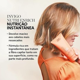 Wella Professionals Invigo Nutri-Enrich Mascarilla Self Warm Reparación