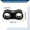 Hihaha Hose Separator Clamp Fitting Adapter/Pipe Tube Line Separator Clamp
