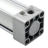 Heschen Pneumatic Standard Cylinder, SC 40-500, PT1/4'' Port, 40mm Bore,