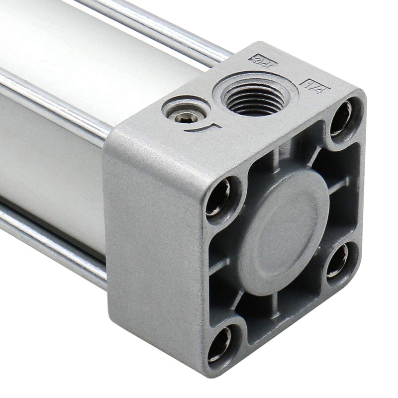 Heschen Pneumatic Standard Cylinder, SC 40-500, PT1/4'' Port, 40mm Bore,