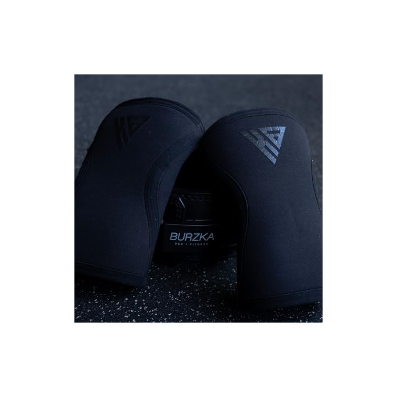 BURZKA Rodilleras Neopreno Crossfit 5 mm Levantamiento de Pesas Powerlifting
