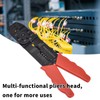 ASIRYVA 1 Pcs 4-Way Wire Crimping Tool, Multifunctional Cable Stripper