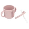 Silicone Sippy Cups Double Handles Lightweight Toddler Training Cup with