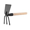 Garronda GD-0007 Weed Hoe Pointed with Rake Garden Hoe Small