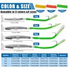 Diamond Jigs Fishing Saltwater Lures with Split Tube Tail and