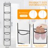 GOMAJI 6 Large Mesh Pockets Over The Door Shoe Organizer