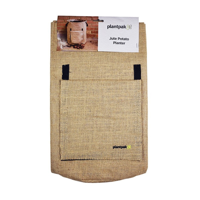 Plantpak 70200400 Jute Potato Planter, Brown, 35 x 35 x