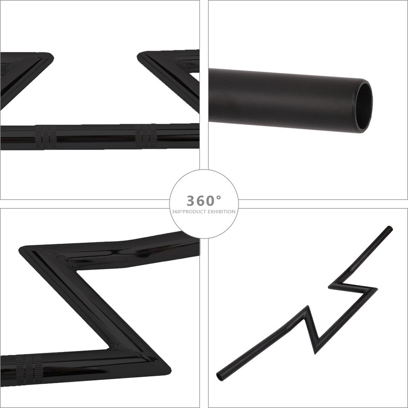 AnXin 7/8" 22MM Handlebar Z Handle Bars Universial for Sportster