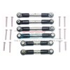 GPM Racing Stainless Steel Adjustable Tie Rods Original Color :