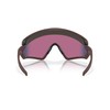 Oakley Men's Oo9418 Wind Jacket 2.0 Rectangular Sunglasses, Matte Grenache/Prizm