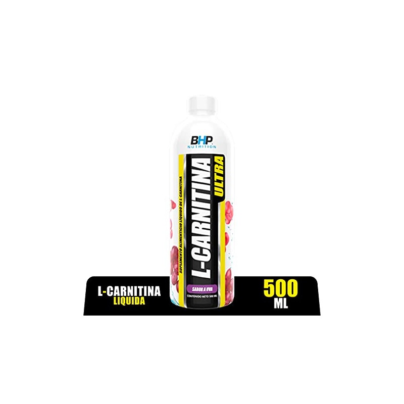 L-Carnitina Liq. Ultra 500 ml uva