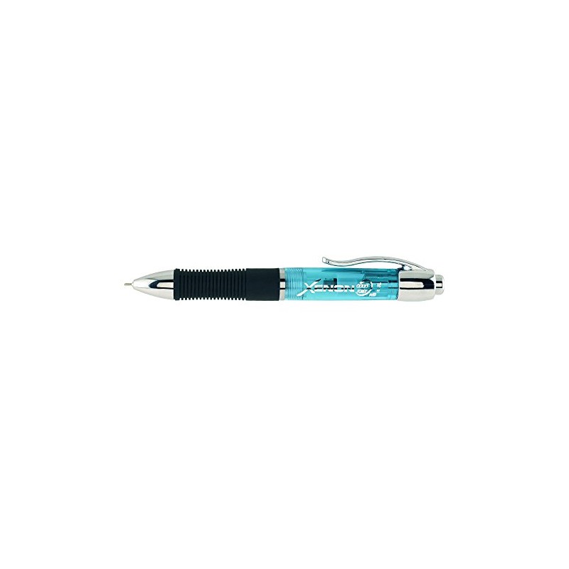 Itoya Xenon Retractable Ballpoint Pen with Rubber Grip, 1.0mm Medium