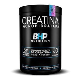 BHP NUTRITION- Creatina monohidratada | Alta pureza | en polvo| sin sabor| 90 servicios| Hecho por Ultralab| Holograma de Seguridad| Alto rendimiento,
