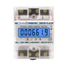 Energy Meter 3 Phase 4 Wire Backlit LCD Display DIN