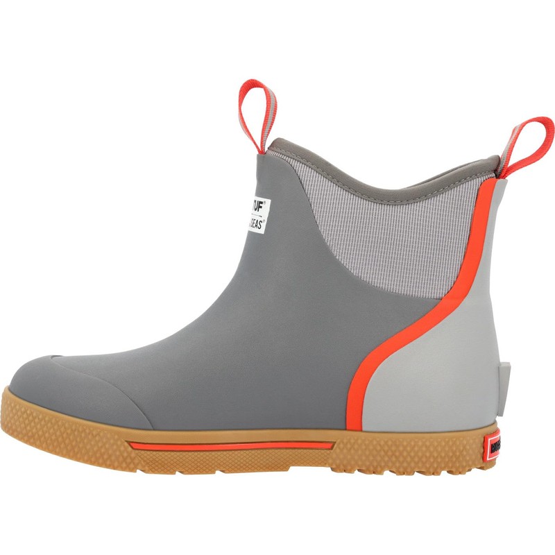 Men's Wheelhouse 6 in Ankle Deck Boot, Grey, Size 12(M)