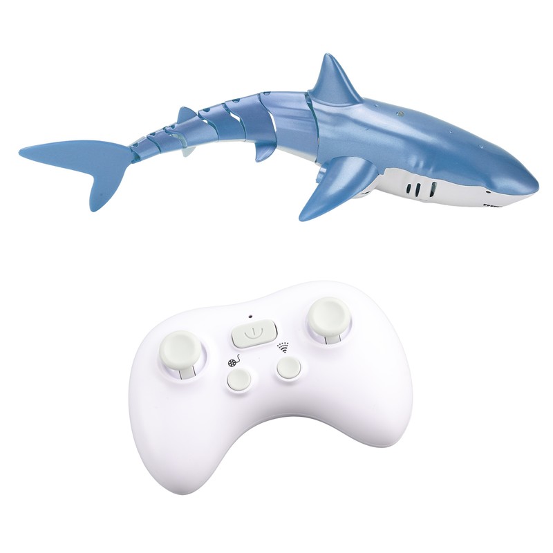 Electric RC Boat 2.4G Remote Control Pool Shark Simulation Water