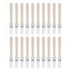 HARFINGTON 20pcs Paint Brushes 0.5" Nylon Flat Wall Paint Brush